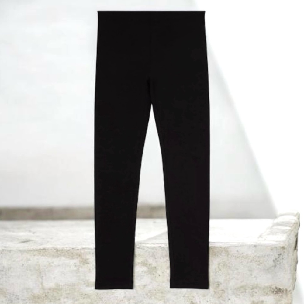 Wonder Nation Girls Kid Tough Black Leggings Size Large New NWT